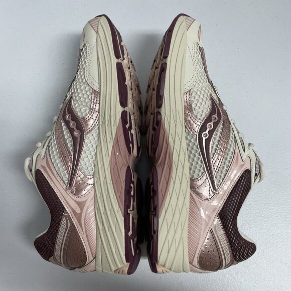 Saucony ProGrid Omni 9 Ivory Peony S70739 15 Size 14 Runner Workout White Pink main image 7